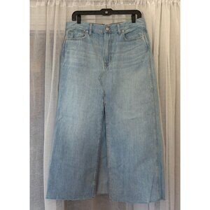 Madewell Light Wash Denim Jean Skirt – Size US 30